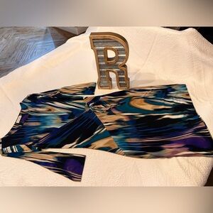 Calvin Klein Vibrant Blue and Purple Fabric